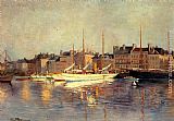 Edmond Marie Petitjean St. Tropez painting